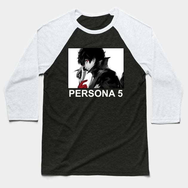 Joker persona 5 Baseball T-Shirt by Leonard